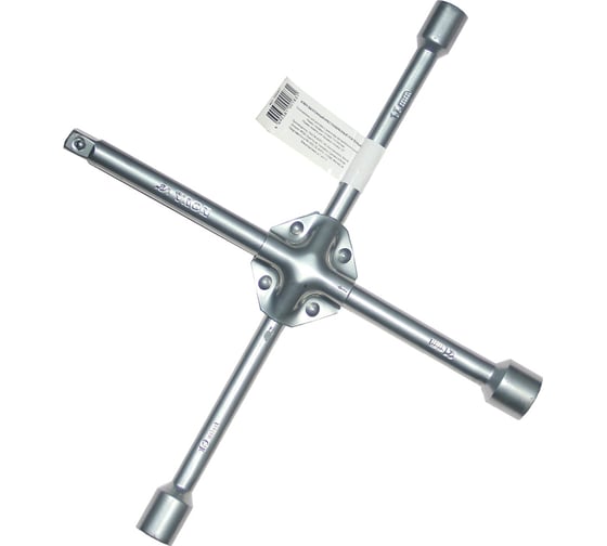 Изображение товара Баллонный крестообразный ключ Nova Bright усиленный, 17х19х21х1/2", д 16 мм 08667