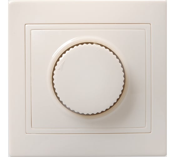 Изображение товара Светорегулятор GENERICA КВАРТА поворот кремовый EDK10-K33-03-DM