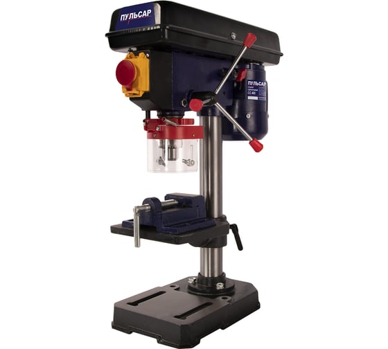 Изображение товара Сверлильный станок ПУЛЬСАР СС 400 + тиски 791-394