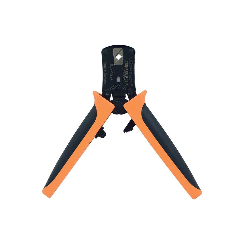 Изображение товара Инструмент для обжимки наконечников Klemsan CRIMPER F 10 R для втулочных наконечников