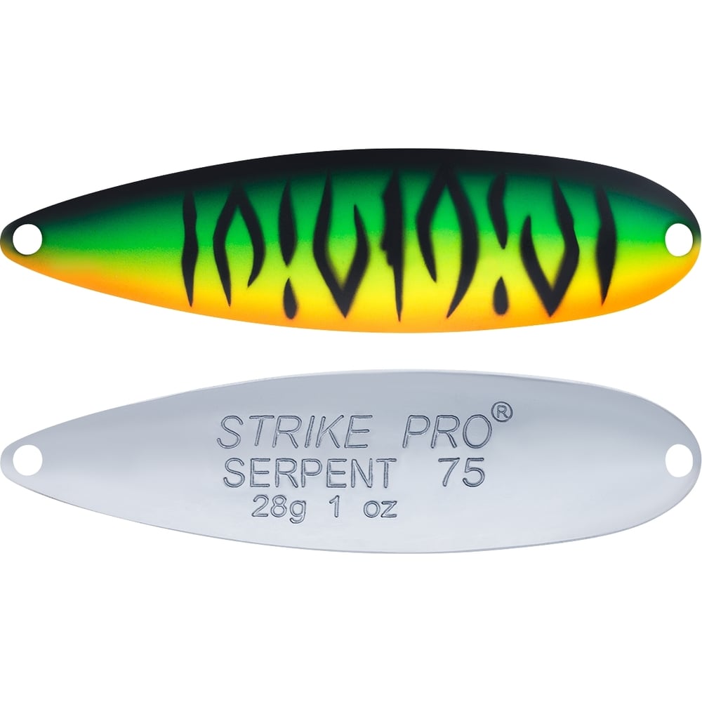 Изображение товара Блесна Strike Pro Serpent Treble 65H цвет GC01S Mat Tiger