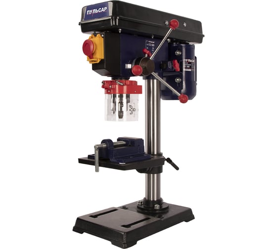 Изображение товара Сверлильный станок ПУЛЬСАР СС 500 + тиски 791-400