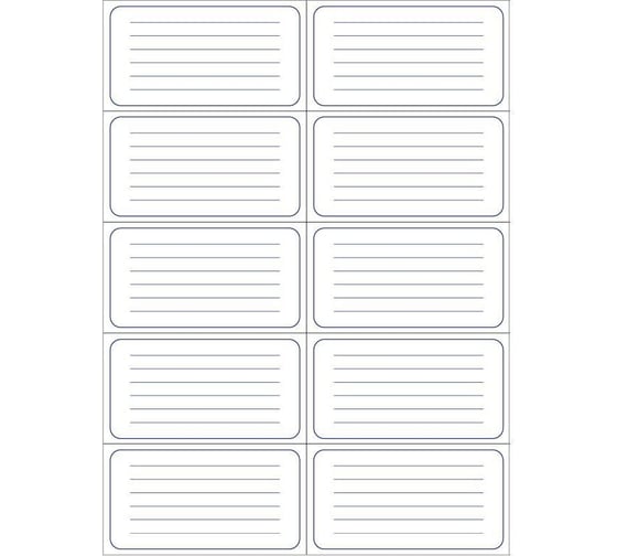 Изображение товара Самоклеящиеся этикетки ProMega Большая рамка, 105x57 мм, 10 шт. на листе А4, в упаковке 20 листов 1799786