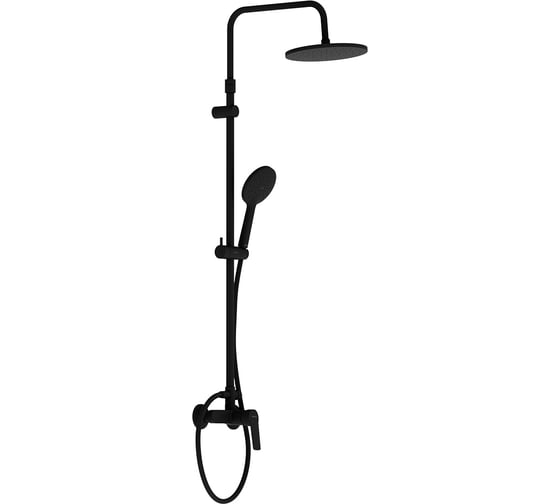 Изображение товара Душевая система с душевым смесителем Damixa Jupiter черный 977710300