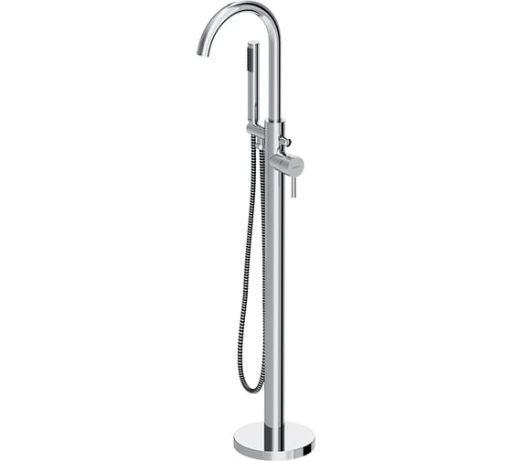 Изображение товара Отдельностоящий смеситель для ванны и душа Damixa Scandinavian Pure хром 365000000