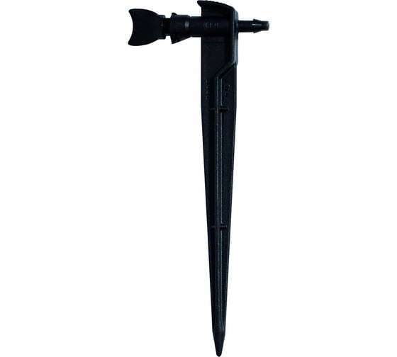 Изображение товара Капельница ДЭЛЬТА/DELTA DRIP со штырьком, регулировка вращением ключа, 0-6 л/ч, 10 шт на блистере GF 6217