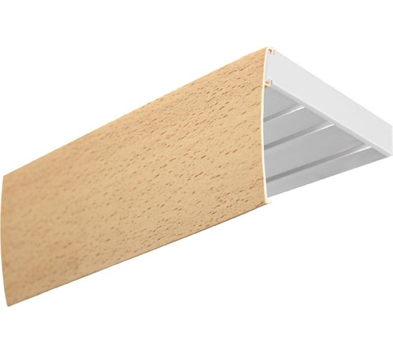 Изображение товара Шина Эскар Эконом+, комплектная, 3-х рядная, 300 см, бук 291310300