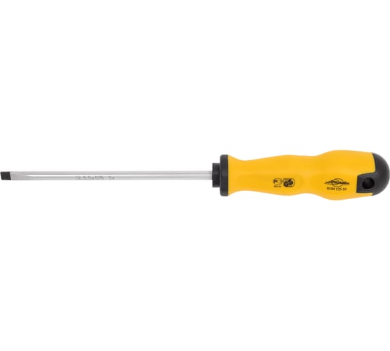 Изображение товара Отвертка с прямым шлицем SL5.5 125мм кабинетная AIST 810412555 00-00003446