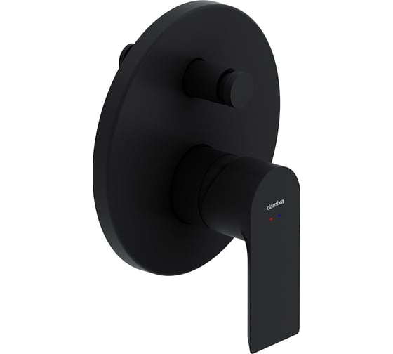 Изображение товара Встраиваемый смеситель для ванной и душа Damixa Apollo черный 477100300