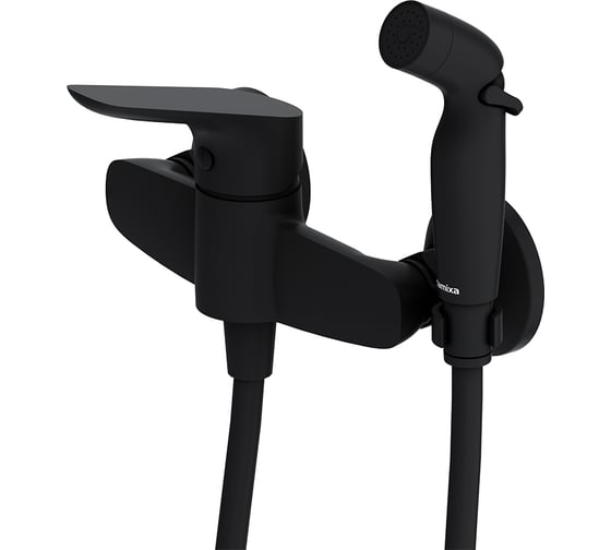 Изображение товара Смеситель с гигиеническим душем Damixa Jupiterчёрный 778000300