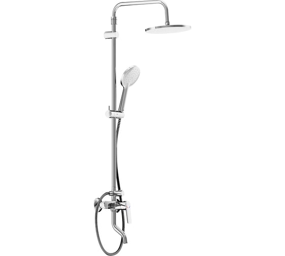 Изображение товара Душевая система с ванно-душевым смесителем Damixa Jupiter хром 977740000