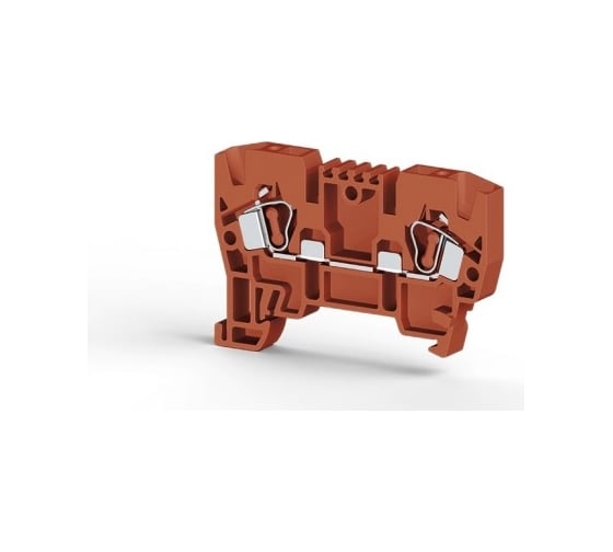 Изображение товара Пружинный клеммник Klemsan 4мм.кв. (красный); YBK4 100 шт. 0.0.0.3.306234