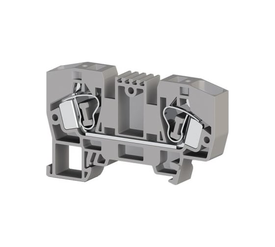 Изображение товара Пружинный клеммник Klemsan 10мм.кв. (серый); YBK10 50 шт. 0.0.0.3.306259