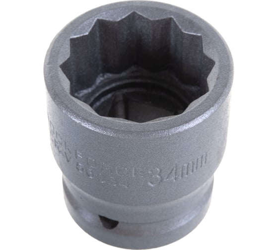 Изображение товара Головка торцевая 12-гранная (34 мм; L 56 мм; 3/4) ROCKFORCE RF-56934(11805)