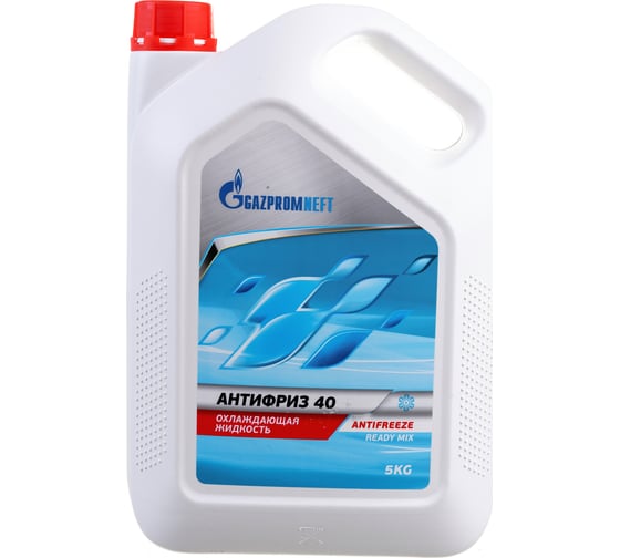 Изображение товара Антифриз 40 Gazpromneft ОЖ ГАЗПРОМНЕФТЬ 5 кг 2422210173