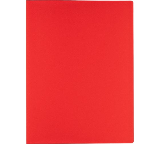 Изображение товара Папка с файлами-вкладышами Expert Complete Classic 6 шт, по 20 л, A4, 40 мкм, 500 мкм, 15 мм, песок, красный 605600
