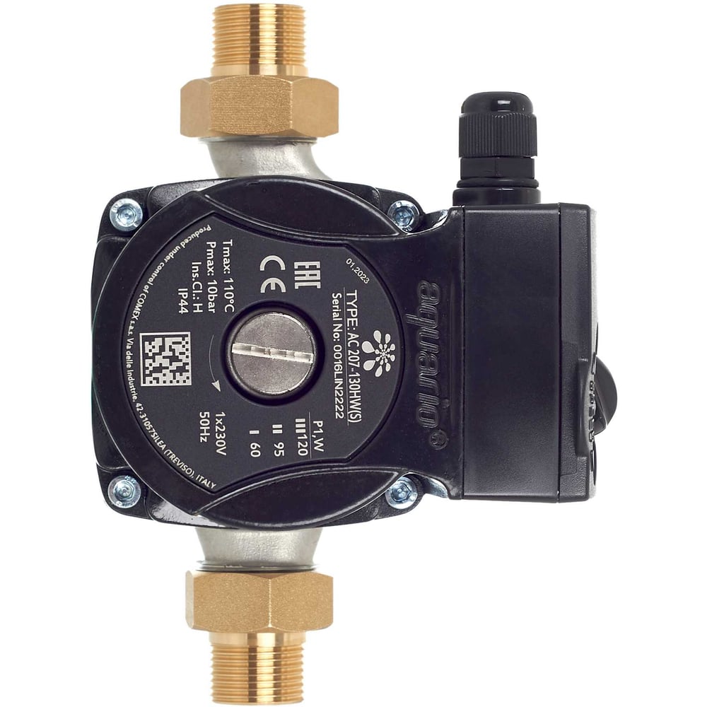 Изображение товара Циркуляционный насос AQUARIO AC 207-130HW(S) для ГВС 70 л/мин 130 мм