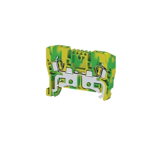 Изображение товара Пружинный клеммник Klemsan 2,5 мм.кв., (земля); YBK2,5T 50 шт. 0.0.0.3.336220