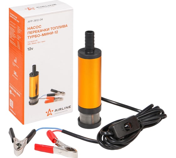 Изображение товара Насос перекачки топлива Airline ТУРБО-МИНИ-12 AFP-3812-04
