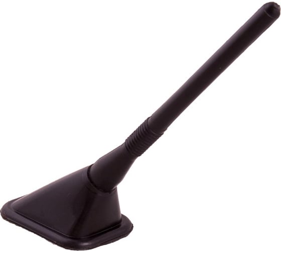 Изображение товара Декоративная антенна SKYWAY 14.5 см прямоугольное основание, черная S00201016