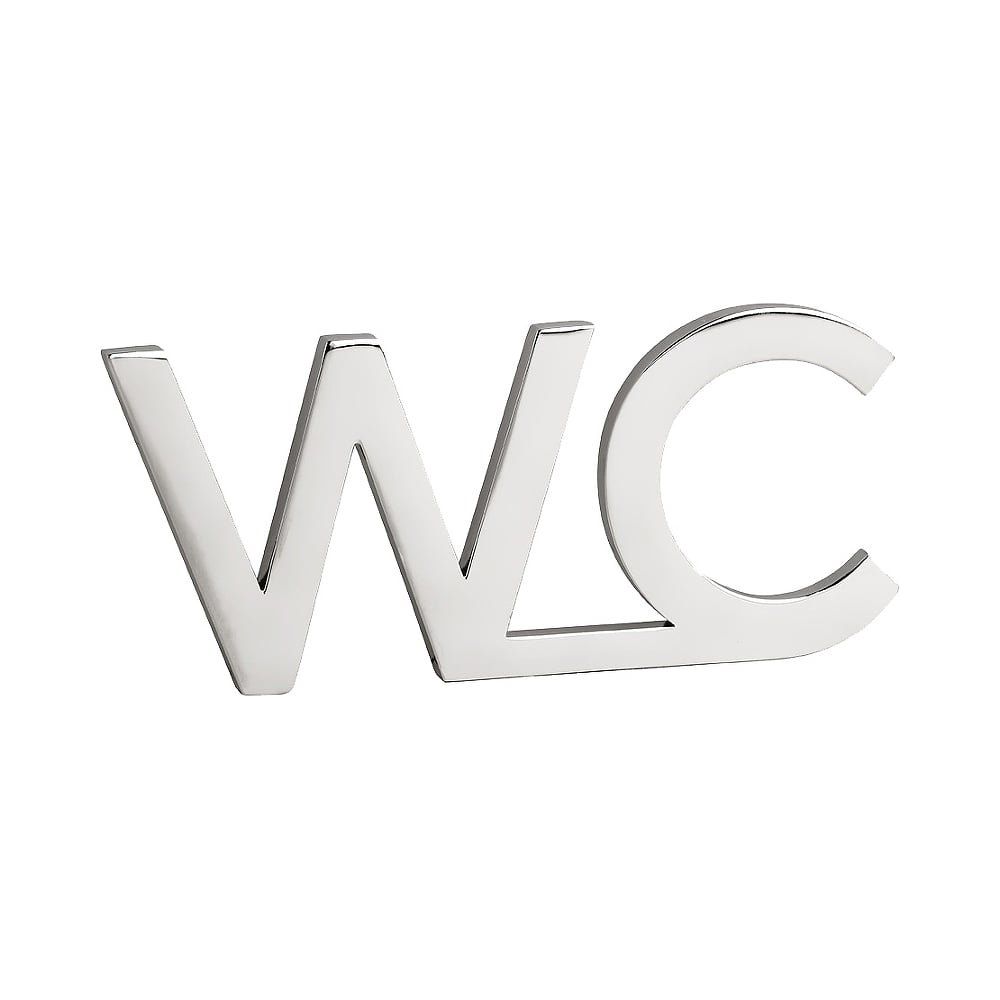 Табличка BEMETA HOME WC глянец 108022072