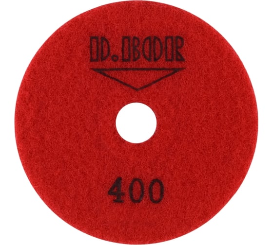 Изображение товара Алмазный гибкий шлифовальный круг STONE-DRY 100 мм, №400 D.BOR D-S-D-100-0400
