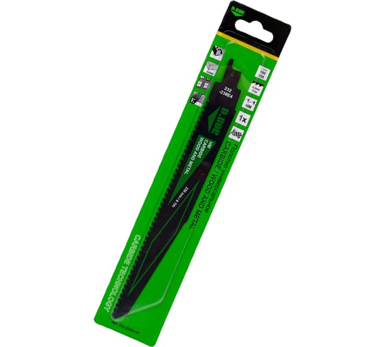 Изображение товара Полотно универсальное CARBIDE / WOOD AND METAL 195х230 мм, шаг 4 мм, HM D.BOR D-232-230E4-01