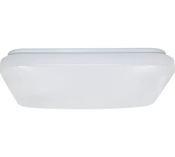 Изображение товара Светодиодный накладной светильник Uniel Uli-b322 24w/4000k/32 quatro-2 белый свет (4000k). 320x320x60 мм. корпус белый. тм UL-00008889