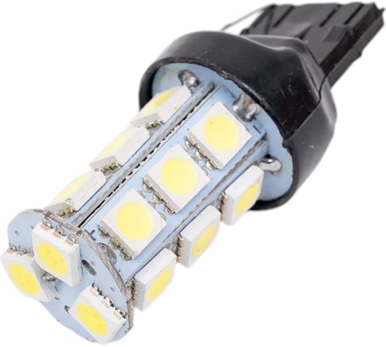 Изображение товара Автолампа диод SKYWAY T20 W21/5W 18 SMD диодов 2-контурная белая S08201203