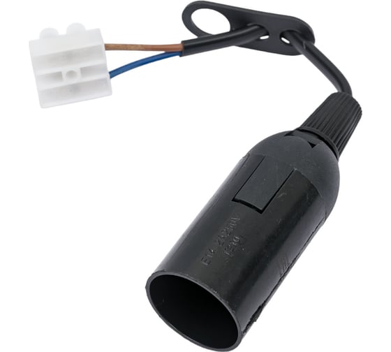 Изображение товара Патрон OXION Е14 на подвесе с клеммой PHCT-001BK-E14