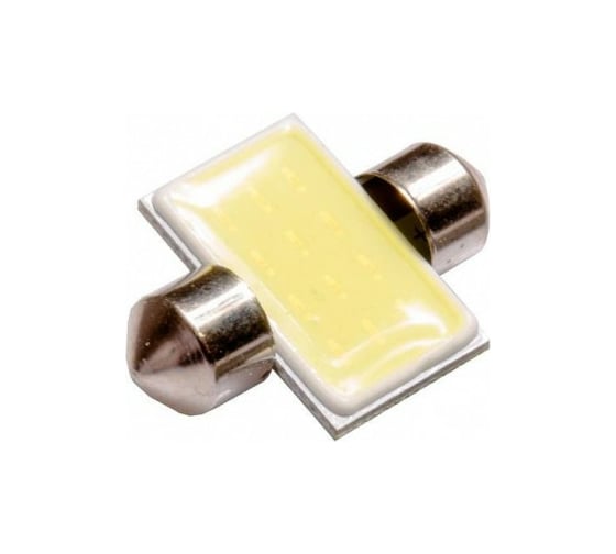 Изображение товара Автолампа диод SKYWAY T11 C5W 6W 1 COB диод 1-контурная 31мм белая S08201152