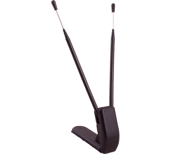 Изображение товара Декоративная антенна SKYWAY 18.5 см, два уса с регулируемым наклоном, черная S00201006