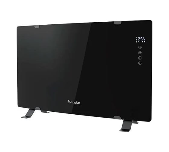 Изображение товара Электрический конвектор Energolux черное стекло ECH-1000E-J1-BG
