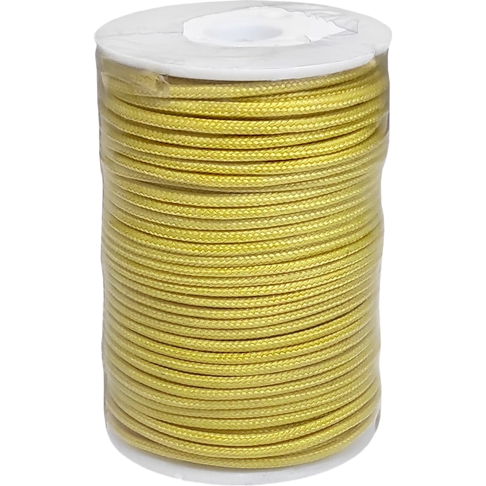 Изображение товара Кевларовый шнур SOLARIS 2 мм 35 м для бытовых и хозяйственных нужд