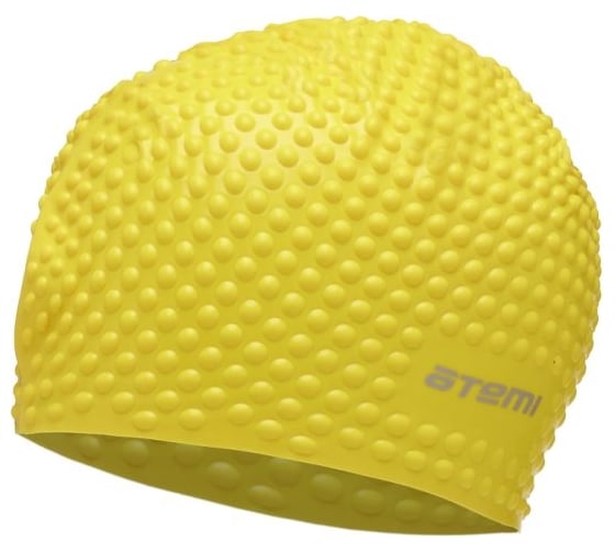 Изображение товара Силиконовая шапочка для плавания ATEMI BS30 бабл, желтый 00000054529