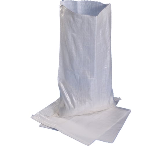 Изображение товара Мешок полиэтиленовый белый 100 шт, 50x90 см ПОЛИМАКС 8-10-09-01