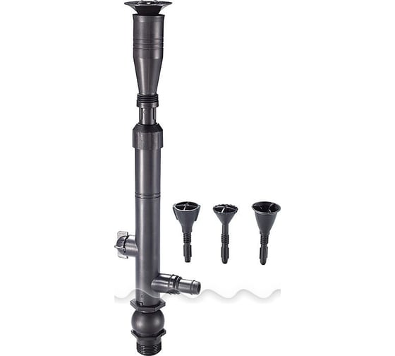 Изображение товара Комплект фонтанных насадок 4 разновидности колокола, высота удлин. 40 см Jebao FT-13