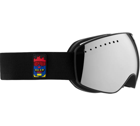 Изображение товара Маска LUCKYBOO future черная, размер one size 4665308793984