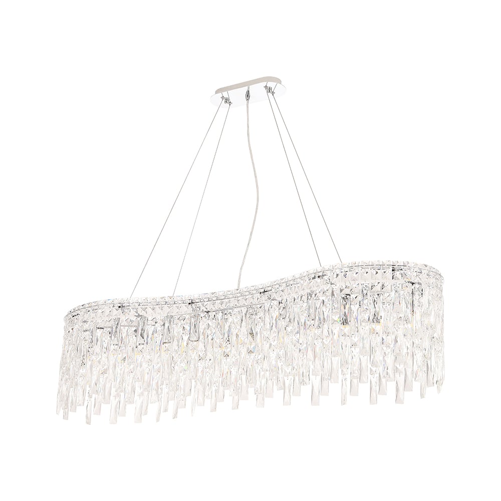 Изображение товара Подвесная люстра Crystal lux ABRIL SP12 классика хрусталь 12 ламп 40 Вт