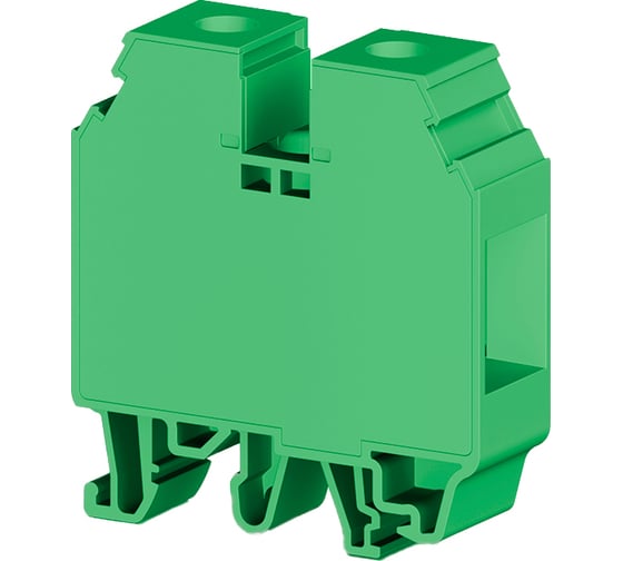 Изображение товара Клеммник на DIN-рейку Klemsan 35мм.кв., зеленый; AVK35 RD 40 шт. 0.0.0.3.304252