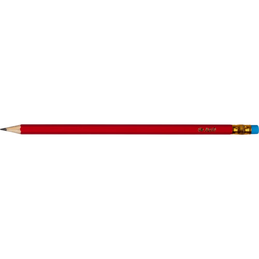 Чернографитный карандаш Учись Лео карандаш чернографитный leuchtturm drehgriffel nr 2 красный портвейн