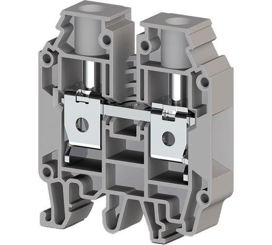 Изображение товара Клеммник на DIN-рейку Klemsan 25мм.кв., серый; AVK25 RD 50 шт. 0.0.0.3.304290