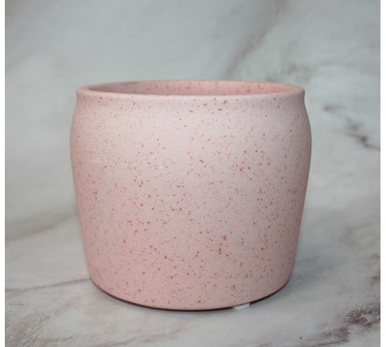 Изображение товара Кашпо Scheurich керамика, Kübel Potta matt, d13, h11.5 см, розовый матовый 069216