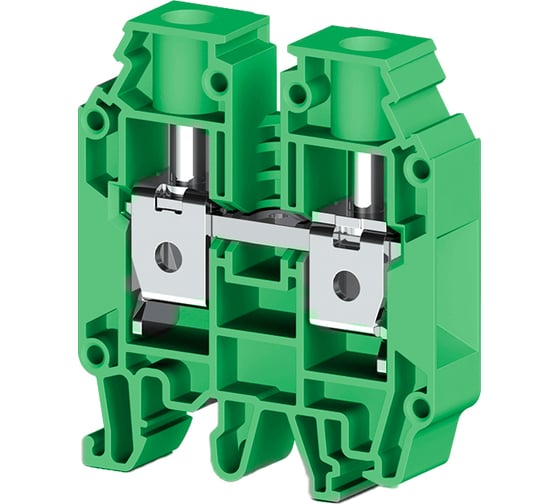 Изображение товара Клеммник на DIN-рейку Klemsan 25мм.кв., зеленый; AVK25 RD 50 шт. 0.0.0.3.304292