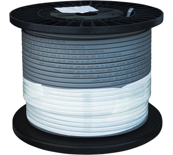 Изображение товара Греющий саморегулирующийся кабель PROCONNECT 16кнс 2лп-65/85, неэкранированный 16вт/м, 300м 51-0624-4