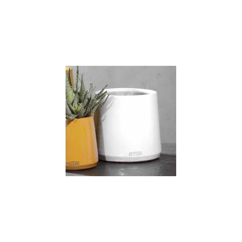 Изображение товара Кашпо SCHEURICH Kübel Portimão из керамики d24 см белое для растений