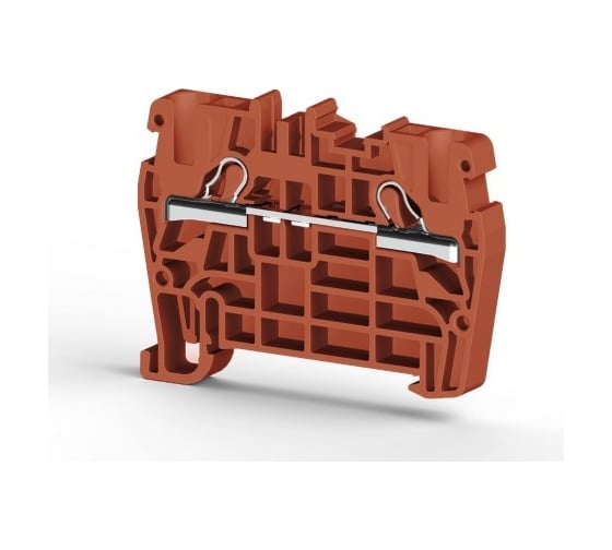 Изображение товара Пружинный клеммник Klemsan быстрозажимной (Push in), 4 мм.кв. (красный); PYK4 (RP) 80 шт. 0.0.0.3.307114RP