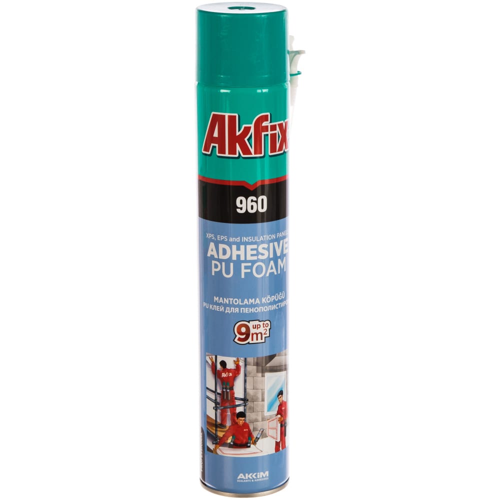 Бытовая клей-пена для пенополистирола и пенопласта Akfix бытовая лапка для пришивания бисера juki