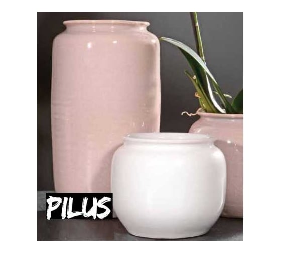 Изображение товара Кашпо SCHEURICH Kübel Pilus, керамика, d15, h12 см, белый 069226