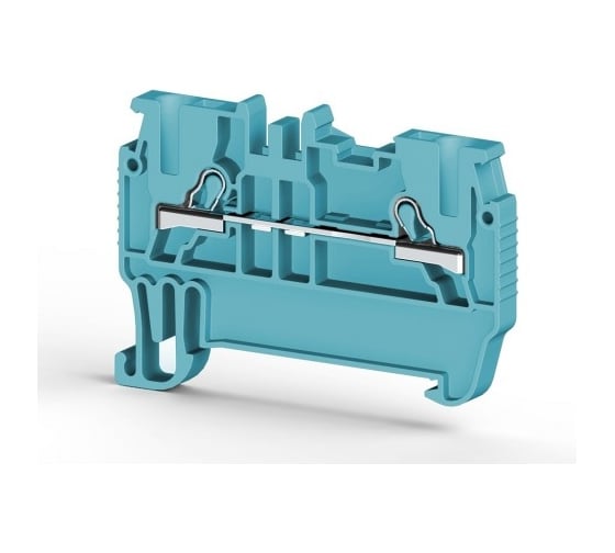 Изображение товара Пружинный клеммник Klemsan быстрозажимной (Push in), 1,5мм.кв. (синий); PYK 1,5M 100 шт. 0.0.0.3.307011